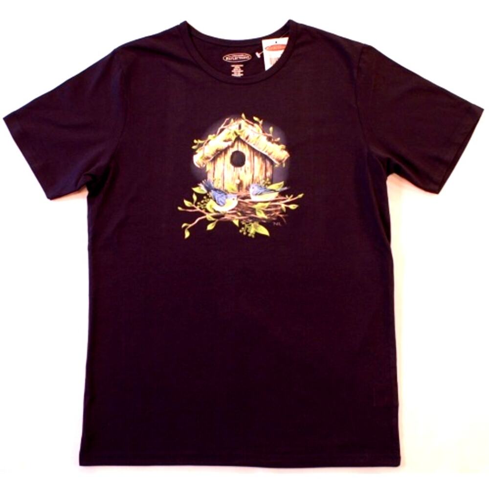 Northern Reflections XS T-Shirt Bluebirds Birdhouse NOS w/Tag